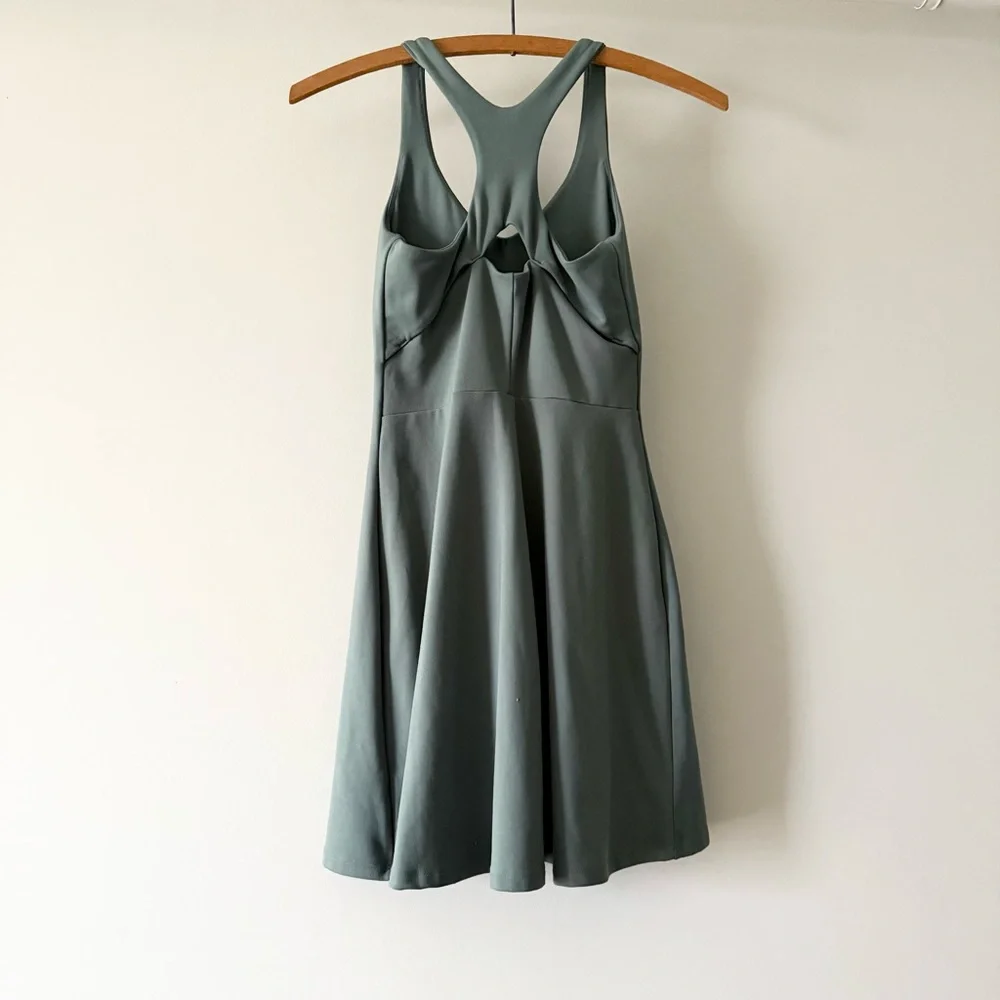Girlfriend Collective Alpine Lola V-Neck Exercise Dress‎ XS